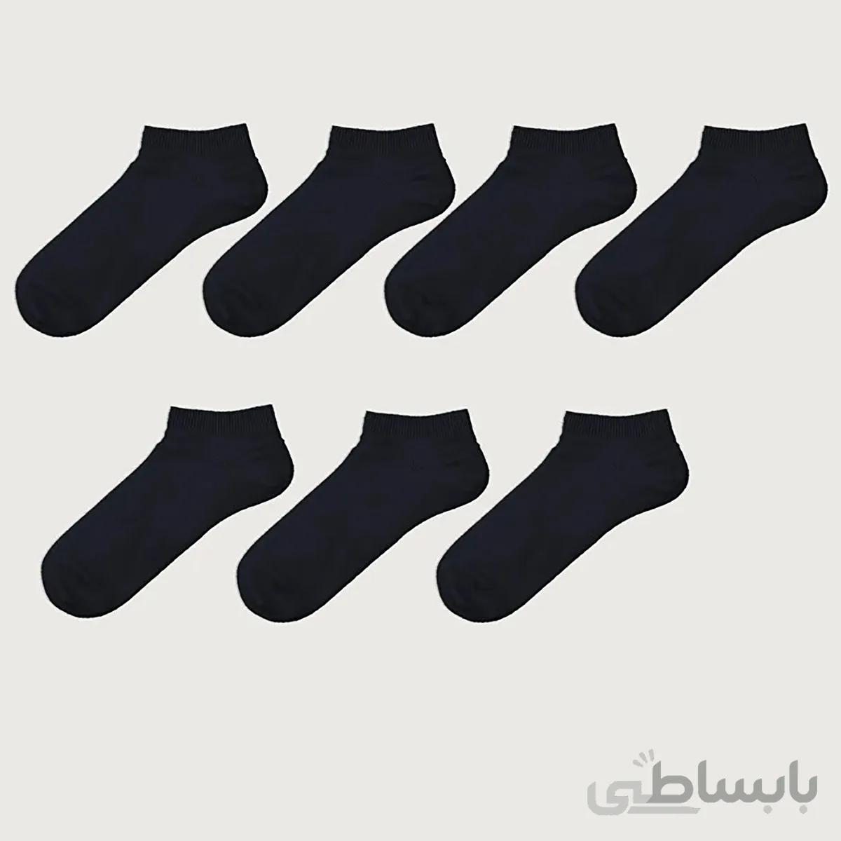 جوراب مردانه ال سی وایکیکی مدل W16145Z8 مجموعه 7 عددی