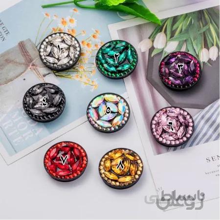 پاپ سوکت نگین دار لاکچری