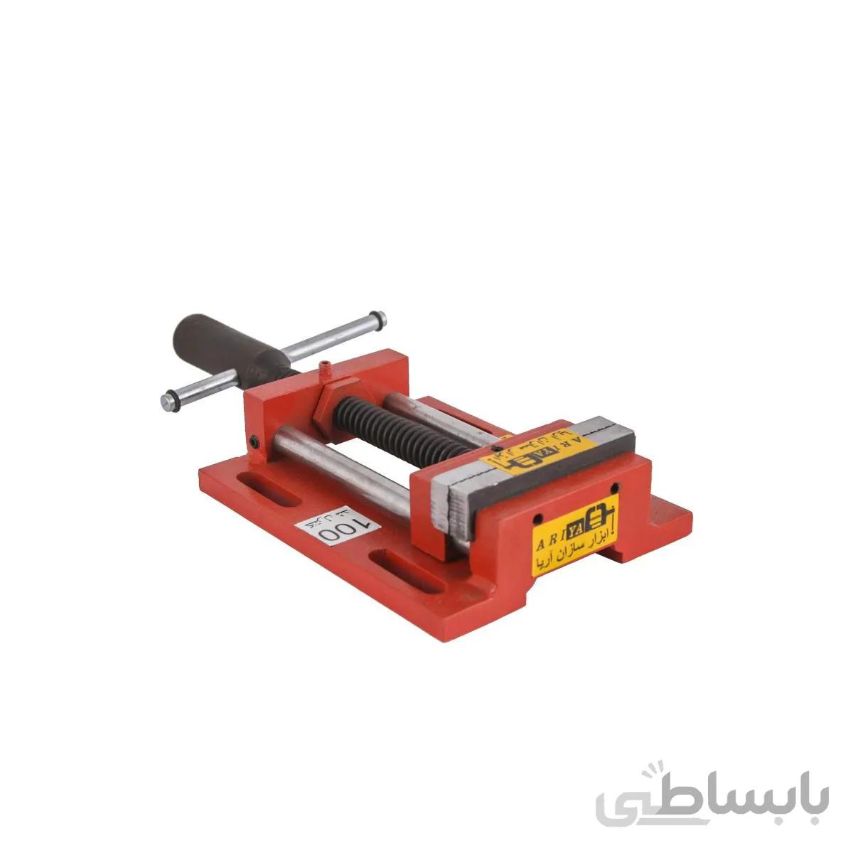 گیره زیر دریلی تخت فولادی سایز 100 میلی متر