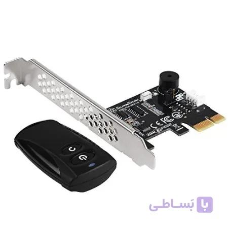 از راه دور برق بی سیم SilverStone Tek 2.4G با عملکرد قدرت / تنظیم مجدد و بازخورد صوتی ES02-PCIE