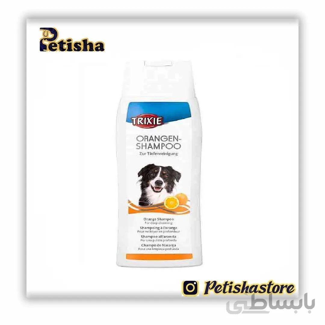 شامپو سگ تریکسی مدل Orange Shampoo حجم ۲۵۰ میلی لیتر