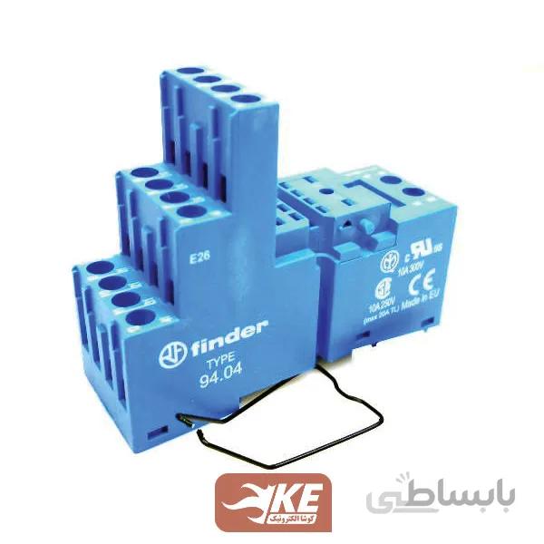 سوکت رله سری 5534 فیندر با نگهدارنده فلزی SMA9404