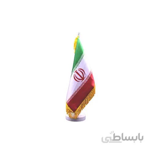 پرچم رومیزی ایران جنس ساتن