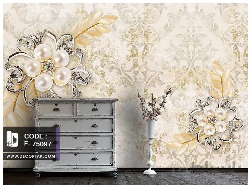 پوستر دیواری گل کد F-75097