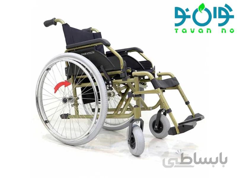 ویلچر دستی تاشو مدل آلفا851