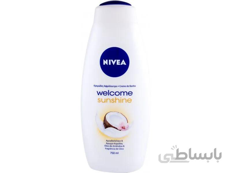 شامپو بدن کرمی نارگیل نیوا مدل Welcome Sunshine حجم 750 میل