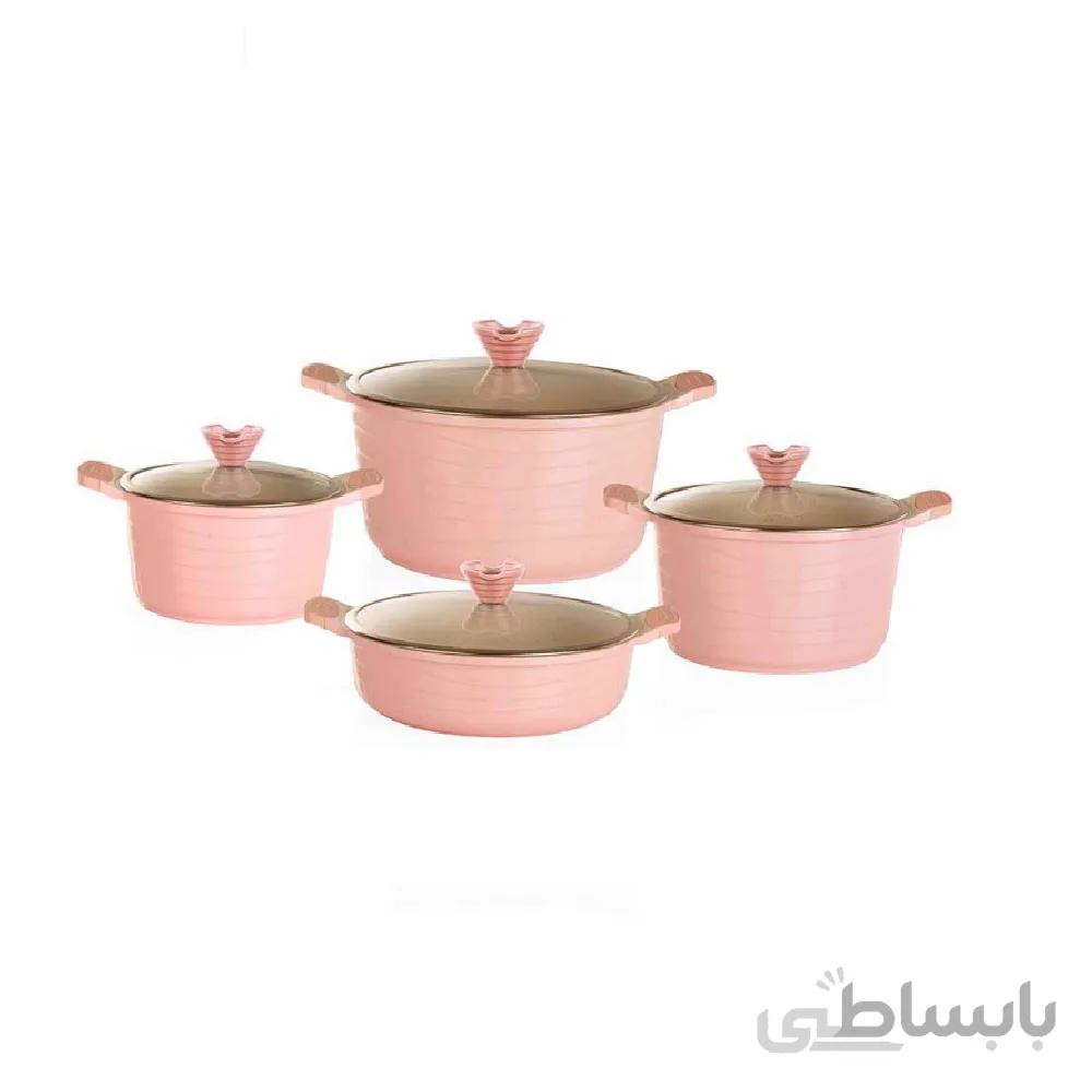 سرویس قابلمه 8 پارچه گرانیتی CSD8312 هاردستون - Hardstone CSD8312 Set 8pc