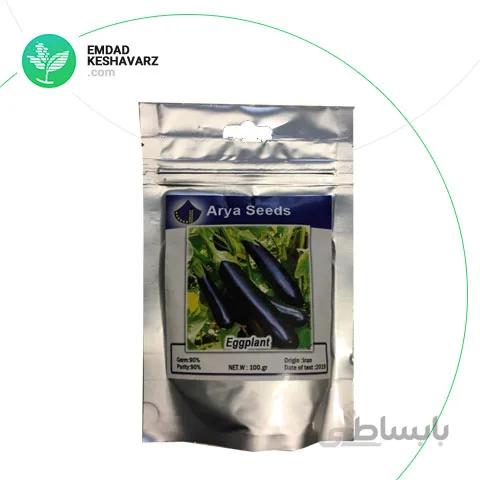 بذر بادمجان 100 گرمی آریا بذر