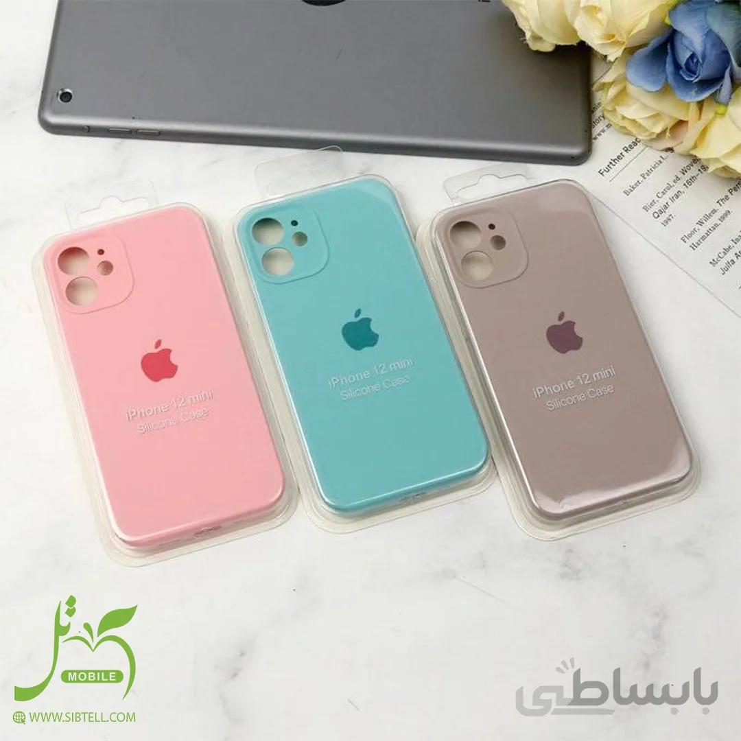 قاب محافظ لنزدار سیلیکونی زیربسته iPhone 12 mini