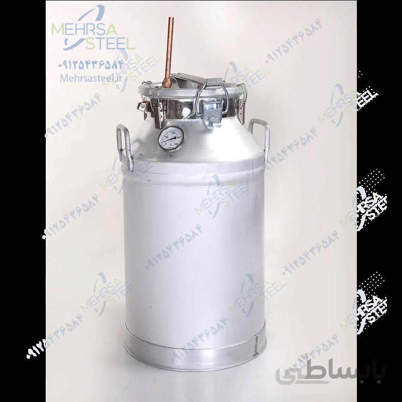 دستگاه گلاب گیری زودپزی دبه ای 25 لیتری