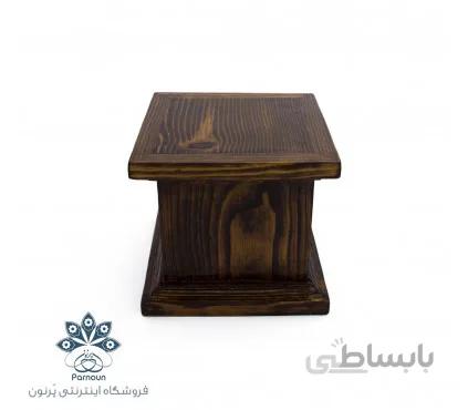 پایه تندیس چوبی در 3 رنگ