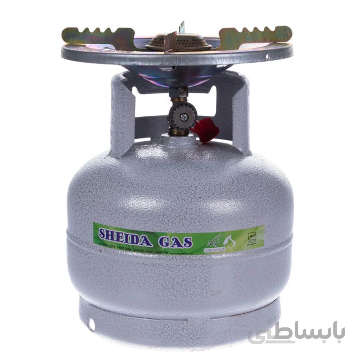 اجاق گاز پیکنیکی شیدا گاز حجم 2.5 کیلوگرم