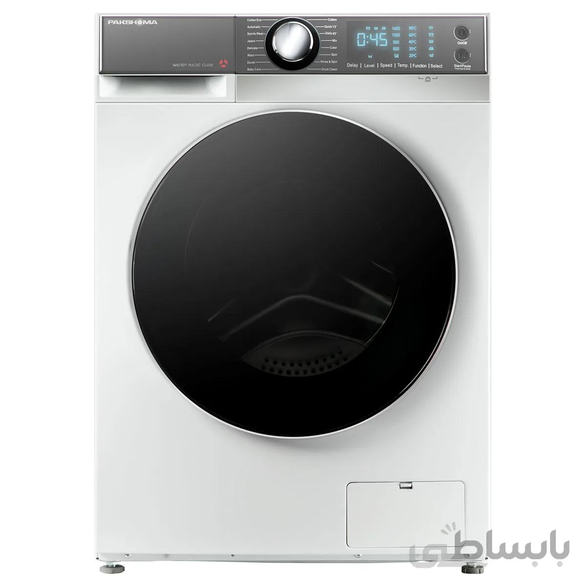 ماشین لباسشویی پاکشوما مدل TFU-85402 ا Pakshoma TFU-85402 Washing Machine 8Kg