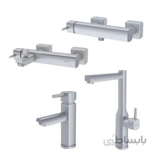 شیرآلات شودر Shouder مدل یونیک کروم مات