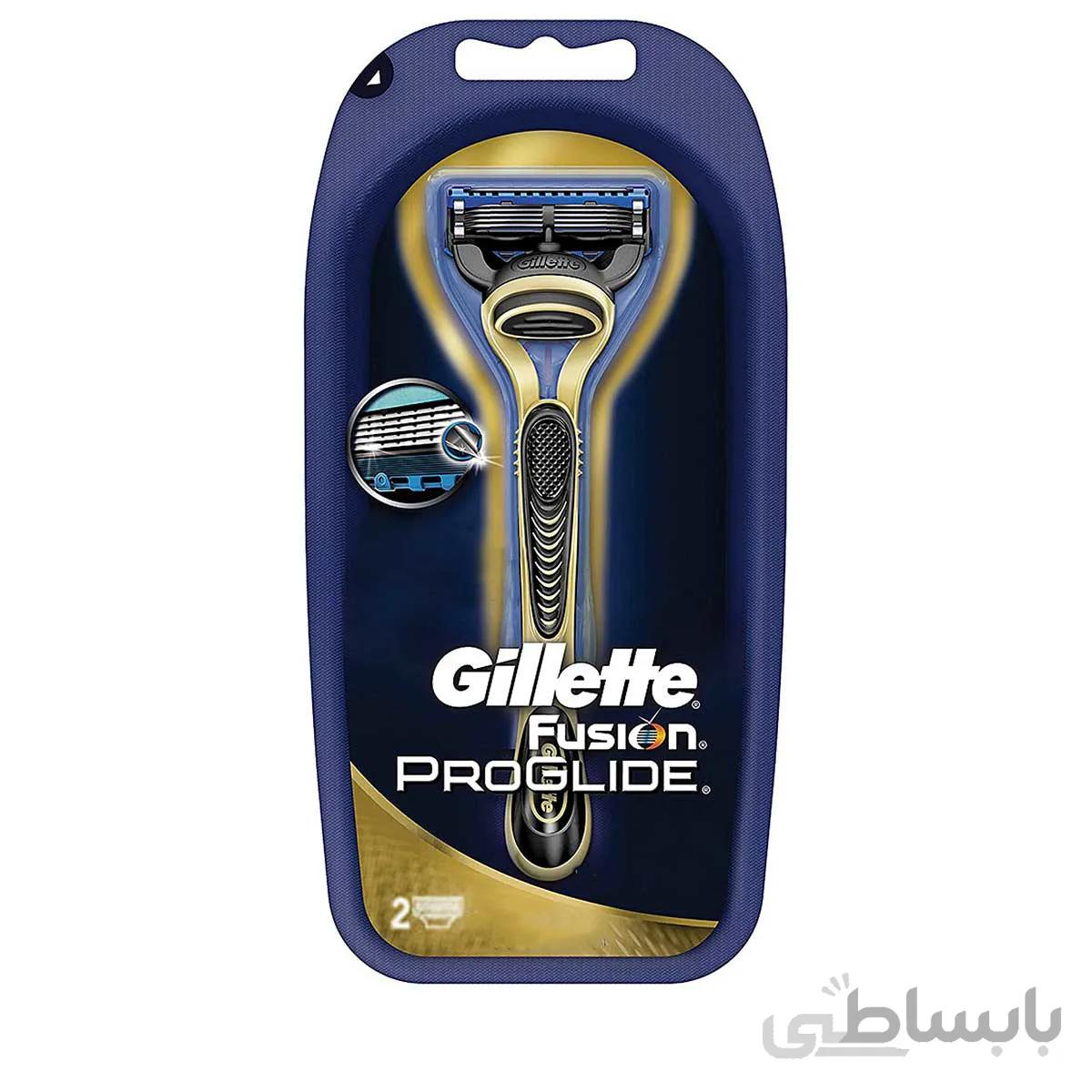خودتراش وکیوم ژیلت مدل فیوژن پرگلاید همراه هدیه ا Gillette vacuum shaver model Fusion Perglide