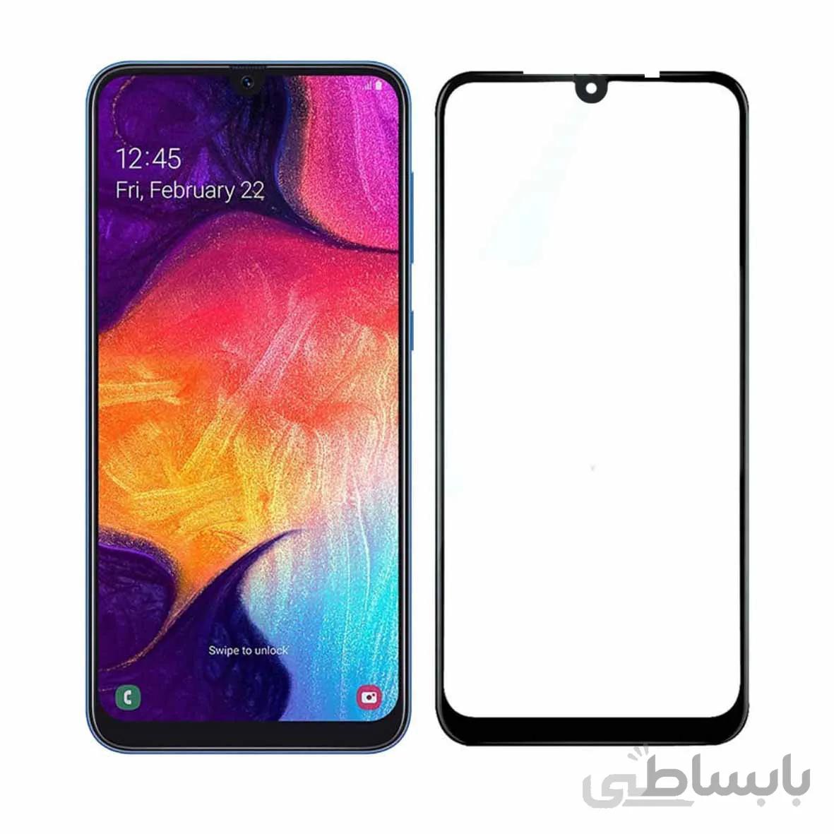 محافظ صفحه نمایش شیشه ای Full Cover مشکی - Xiaomi MI7 (بدون پک)