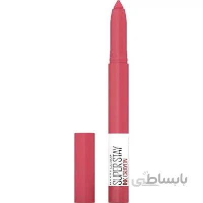 رژلب مدادی مات میبلین Maybelline SuperStay Ink Crayon Lipstick