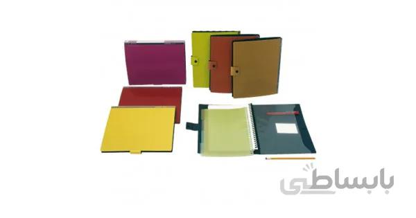 دفتر دکمه دار متالیک 100 برگ