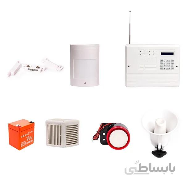 پک دزدگیر اماکن فایروال سری با سیم مدل F10