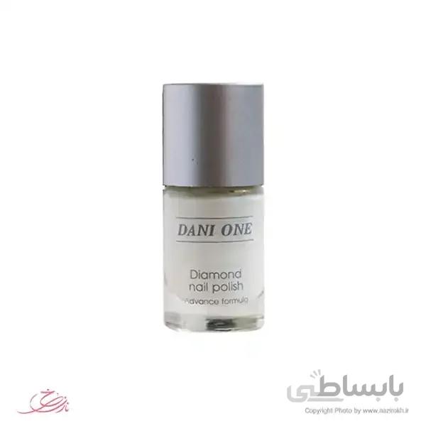 لاک ناخن دنی وان مدل Diamond رنگ سفید