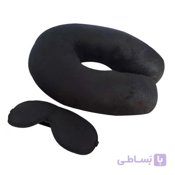 بالش دور گردنی و چشم بند مدل IHC B — تصویر 1