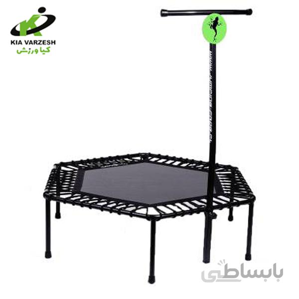 ترامپولین دسته دار فراگ لوتوس فیتنس lotus fitness ا Lotus fitness lotus fitness trampoline
