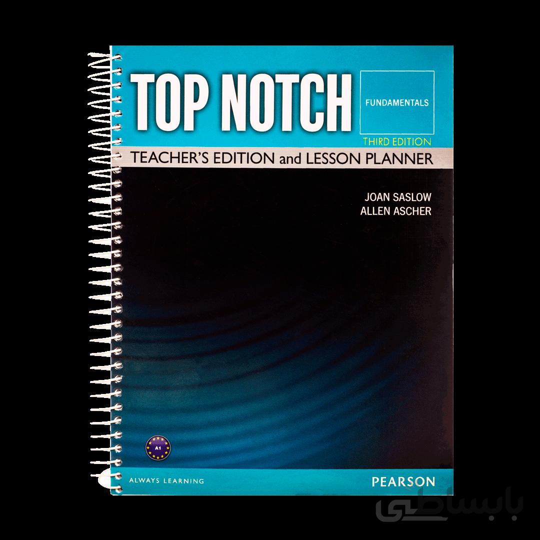 Top Notch Fundamentals 3rd Teachers book+DVD کتاب معلم