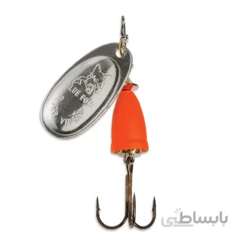 لانسه بلوفاکس پلاک نقره ای بدنه نارنجی سایز4