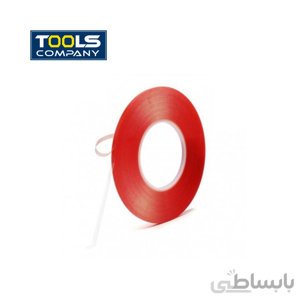 چسب دو طرفه شفاف 1 سانتی متر