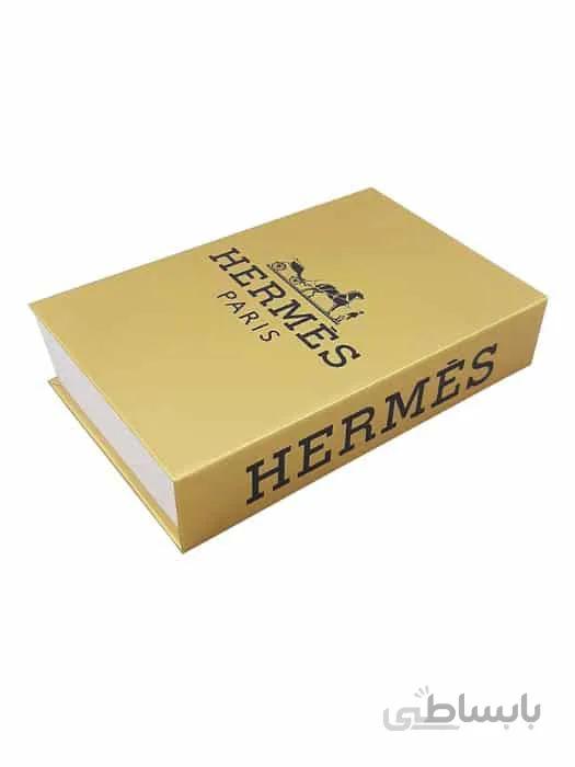 جعبه تی بگ فانتزی طرح کتاب HERMES PARIS