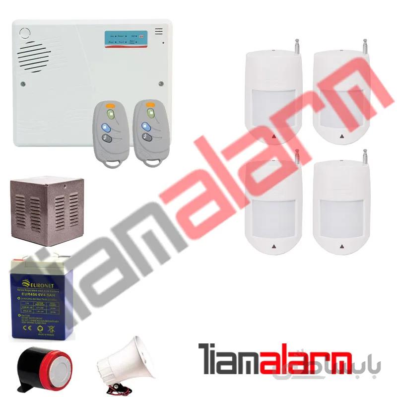 پکیج دزدگیر اماکن بیسیم مدل سایلکس تلفنیSL14H74