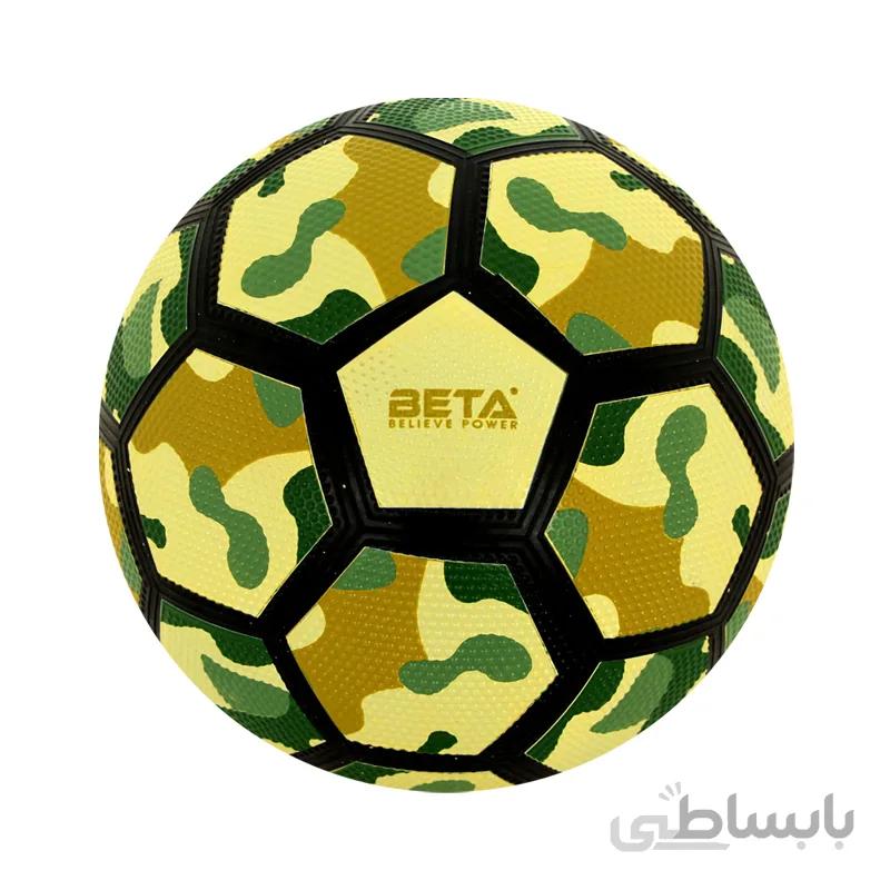 توپ فوتبال لاستیکی ارتشی سایز 4