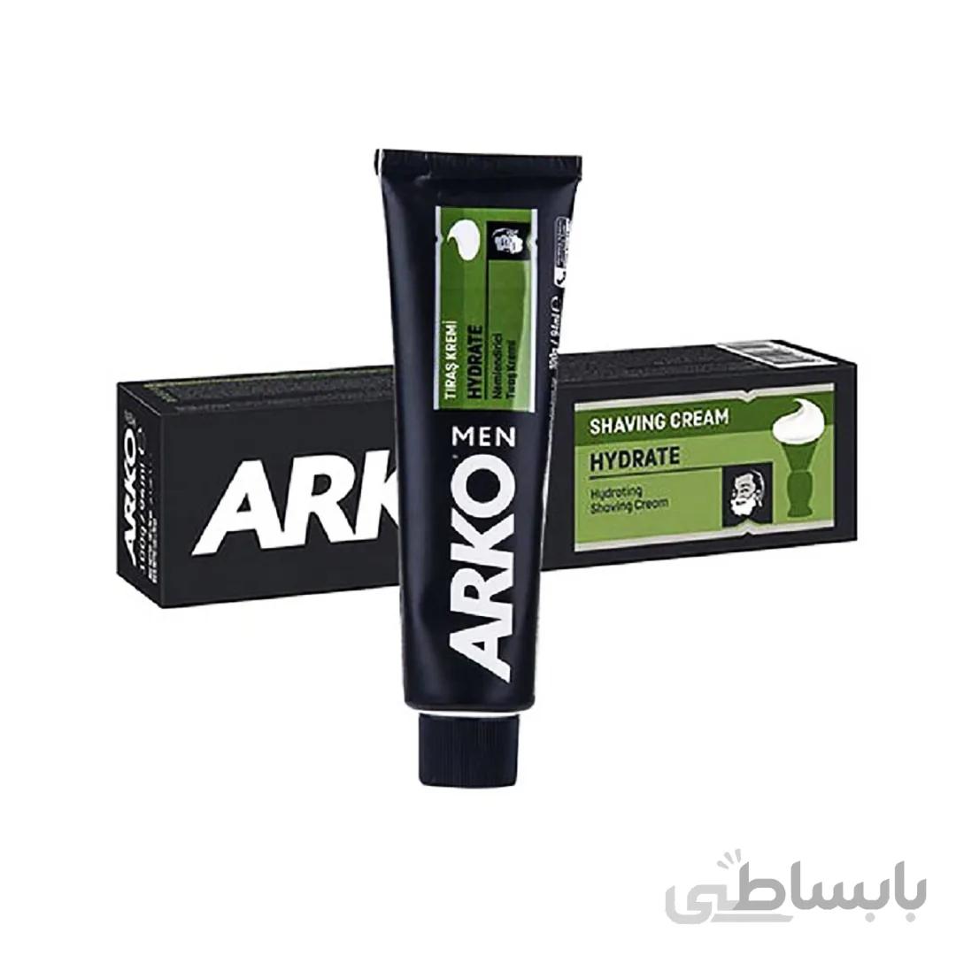 خمیر ریش آرکو مدل arko men hydrate shaving cream