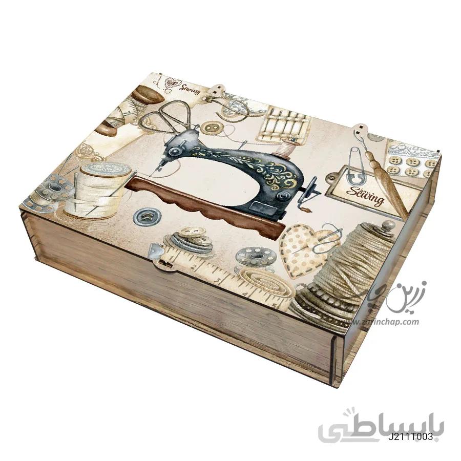 جعبه MDF تی بگ طرح J211T003