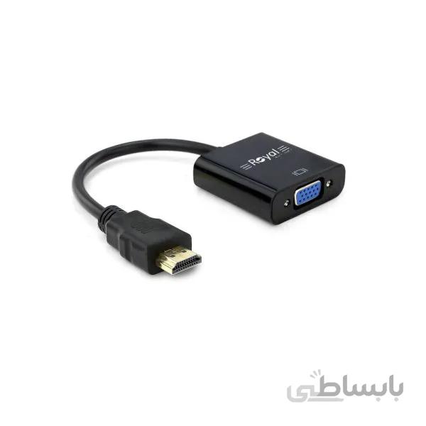 مبدل hdmi به vga رویال