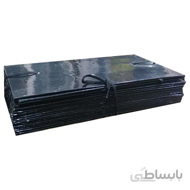 زونکن بند دار بایگانی مشکی بسته 10 عددی