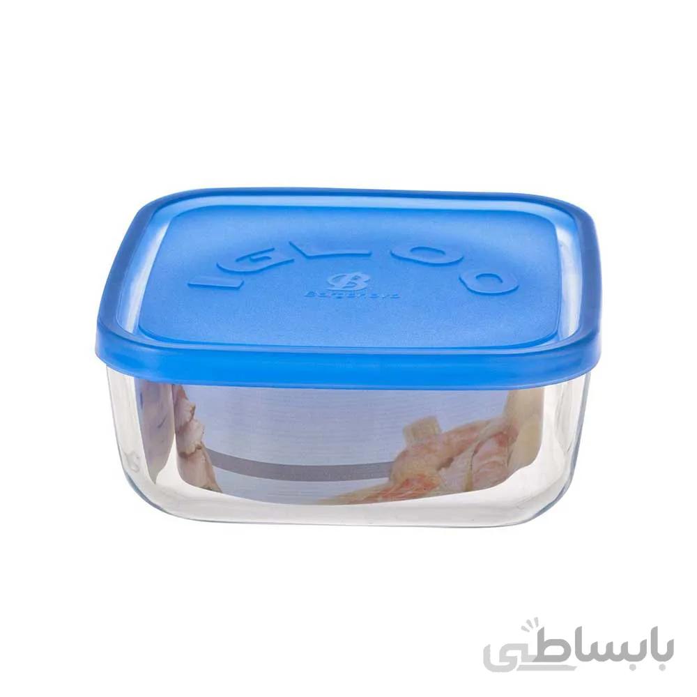 ظرف نگهدارنده مربع ایگلو (IGLOO) 3 تکه Borgonovo