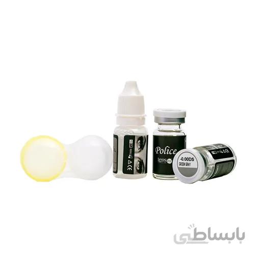 لنز رنگی چشم پلیس