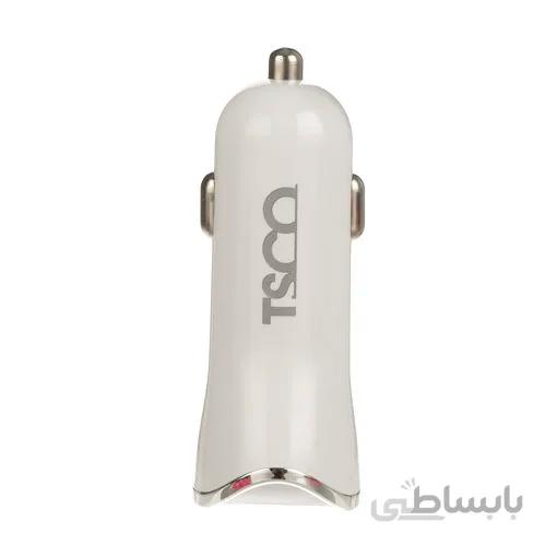 شارژر فندکی تسکو مدل TCG 31 به همراه کابل microUSB ا TSCO TCG 31 Car Charger with microUSB Cable