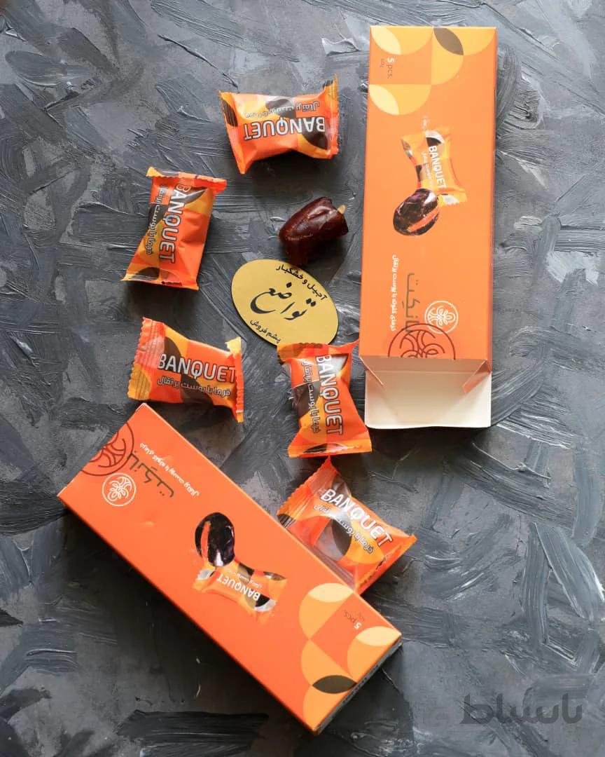 خرما کلوته با مغز پوست پرتقال