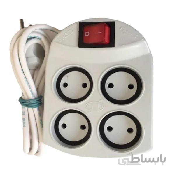 چهار راهی برق نسیم با کابل 1.5 متری کلید دار