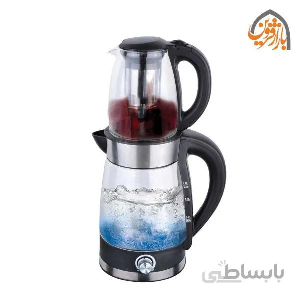 چای ساز پیرکس ترکی 2200 وات دلمونتی مدل DL440d