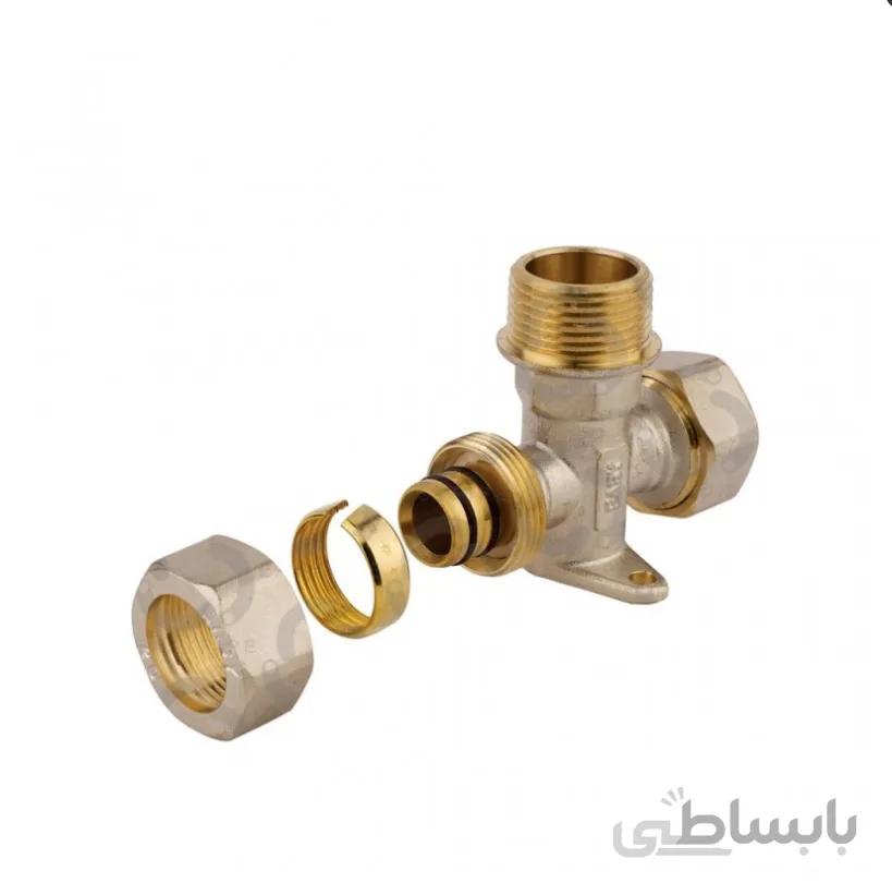 سه راه تخت صفحه دار روپیچ کوپلی ایزوپایپ