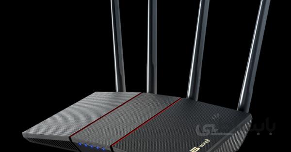 روتر بی سیم ایسوس RT-AX55 ا ASUS RT AX55 AX1800 Dual Band WiFi 6 Router