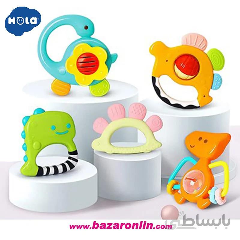 ست جغجغه دندانگیر هولی تویز مدل ۱۱۰۹