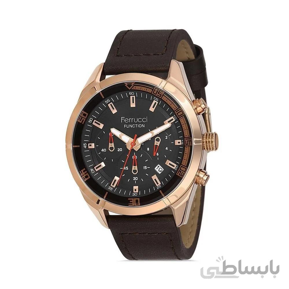 ساعت مچی عقربه ای مردانه برند فروچی Ferrucci مدل FC 13915TK.03