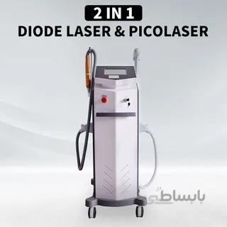 دستگاه لیزر دایود حذف موهای زائد و تاتو 2in1