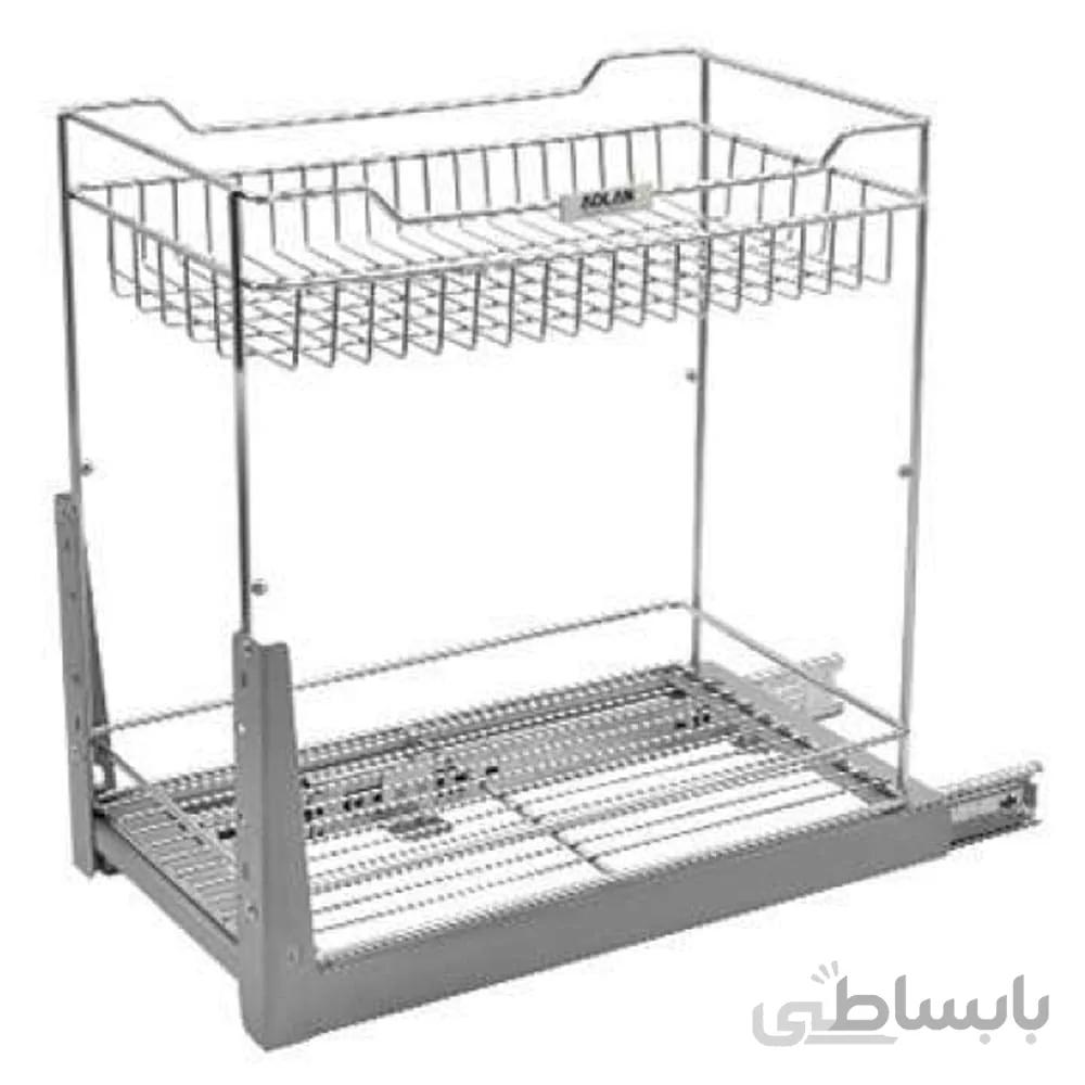 سبد ریل کف 2 طبقه کد A345 آدلان
