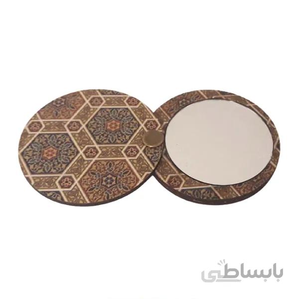 اینه جیبی چوبی کد 2