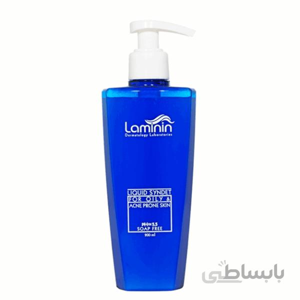 کرم ژل پاک کننده پوستهای چرب و آکنهای لامینین